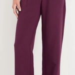 Old Navy  Extra High Rise Taylor Wide Leg Trouser, Cherry Bark, size medium, NWT Photo 0
