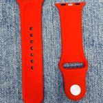 38/40mm ML Red Apple Watch Band Photo 0