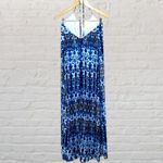 Show Me Your Mumu Erlyn Dress Size XS Blue Maxi Halter Photo 3