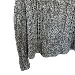 Free People Pegasus Yarn Linen Wool Alpaca Blend Pullover Gray White Size Small Photo 6