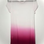 Freeloader Pink Ombré Semi Sheer Tunic Tee Photo 4