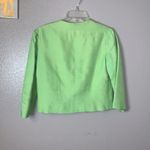Vintage kleinerts blue label lime green sleeveless dress & blazer set Size undefined Photo 6