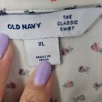 Old Navy  Women's Classic Shirt Casual Floral Button Down Photo 3