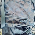 Coach  Signature C Monogram Jacquard Black Hobo Bag Photo 9