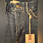 Good American  Good Classic Raw Hem High Rise Jeans Blue Skinnyish Fit Size 2/ 26 Photo 8