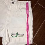 Guess white denim beach resort cuffed shorts sz 27 Photo 7