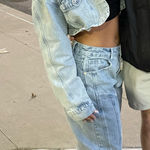 White Fox Boutique  Denim Set  Photo 0