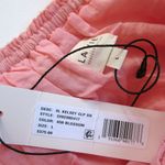 NWT La Vie Rebecca Taylor Kelsey in Blossom Pink Clip Dot Cotton Sundress L Size L Photo 8