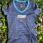 Nike The T TITANS V Neck Short Sleeve Size XS Photo 0