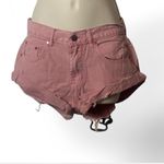 Mustard Seed Rolled  Denim ‎ Shorts Photo 4