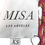 MISA Los Angeles Misa Los‎ Angeles Lina Dress Midi Maxi Off the Shoulder Pink Orange Size XS Photo 14