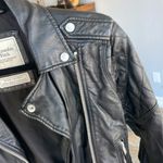 Abercrombie & Fitch  Vegan Leather Moto Jacket Photo 5