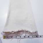 AMO Jeans Bella Vintage White Frayed Hem High Rise Denim Size 29 Photo 6