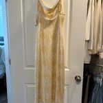 Paper Heart Yellow Floral Dress Photo 1