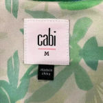 CAbi  Sleeveless Tropical Palm Leaf Print Mini tank top Dress in size medium Photo 4