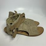 blowfish Malibu balla peep toe sandals canvas women’s size 8.5 casual neutral Photo 2
