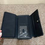 wilson's leather Vintage Black Leather Wilsons Billfold Wallet Casual Daily Soft Leather Photo 2