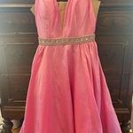 Sherri Hill Size 10  pink short Formal Photo 0