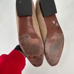 Ralph Lauren  Women Tan Pointed Toe Ballet Flats Shoes Size 9.5C Old Money VTG Photo 3