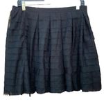 BCBGMAXAZRIA  women's small ruffled black tutu skirt, waist 16", length 18 1/2" Photo 0