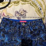 Lilly Pulitzer Callahan High-Waisted Shorts in Grotto Blue Dusk Floral Brocade, Jacquard, 6, Black Photo 8
