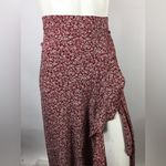 Flynn Skye  Ditzy Floral Front Slit High Waisted Maxi Skirt XS Photo 8