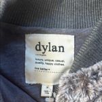 Dylan  Gray Faux Fur Jacket Large Women’s Cozy Bomber Jacket Photo 9