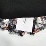 Lovers + Friends Juliana Top in Black and Pink Photo 4