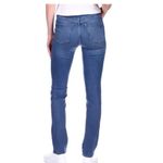 DL1961 Coco Curvy Straight Leg Mid Rise Dark Wash Blue Denim Jeans size 28 Photo 2