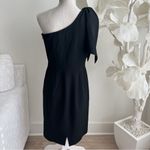 Dress the Population Tiffany One Shoulder Bow Midi Sheath Dress Photo 4