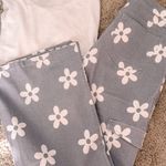 Purple floral Denim Pants Size XL Photo 3