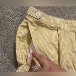 Tory Burch Women’s Buddy Striped Cotton Shorts Size 10 Photo 4