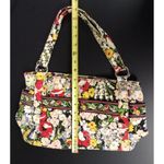 Vera Bradley  Women's Black/Multicolor Shoulder Bag Size M SKU 2054 Photo 3
