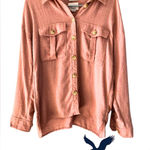 American Eagle  Outfitters Terracotta Utility Shirt Photo 0