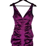 XScape Vintage Y2K Mermaid Formal Dress Size 8 V Neck Prom Gown Photo 1