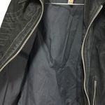wilson's leather Vintage Wilson Jacket size small Black Motorcycle Suede Genuine Leather Zip up Photo 3