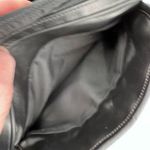 Stone Mountain Women's Sling Bag Shoulder Leather Vintage brass Hardware Black Black Photo 6