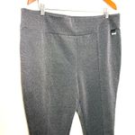 Jaclyn Smith  Metallic Sparkly Skinny Stretch Dress Pants Holiday Chic Look XXL Photo 2