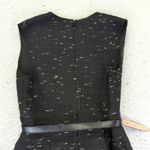 3.1 Phillip Lim  Black Tweed Textured Sheath Dress with Belt Size 4 Winter Photo 6