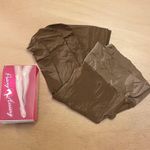 Hooters B2-10 Girl Uniform Peavey Footed Ultra Pantyhose Suntan Size B Photo 0