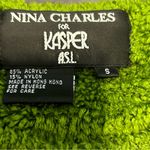 Nina  Charles for kasper green sweater size small Photo 4