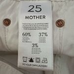 Mother The‎ Loosey Short Size 25 White Photo 10
