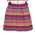 Anthropologie Nomad by Morgan Carper Glistened Geo Skirt Sz XS Jacquard Photo 0