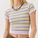 Urban Outfitters seamless stripe crop top, brand new with tag Photo 4