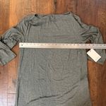 Adrienne Vittadini long sleeve tissue tee tunic, size M, NWT Photo 6