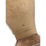 Anthropologie * Seychelles Turbulent Chunky Boot Womens 8.5 Ivory Leather Cowgirl Photo 9