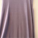 Downeast  Basics purple short sleeve pleated dress with rosette size medium Photo 7