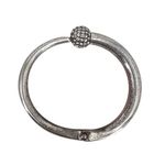 Banana Republic  Rhinestone Ball Clamper Style Hinged Bracelet Silver Tone Photo 2
