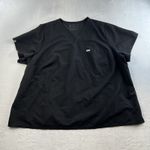 FIGS  Technical 6XL Catarina One Pocket Scrub Top Medical Women’s V-Neck Nurse Photo 2