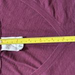 VS PINK cropped v neck t shirt Purple Photo 5